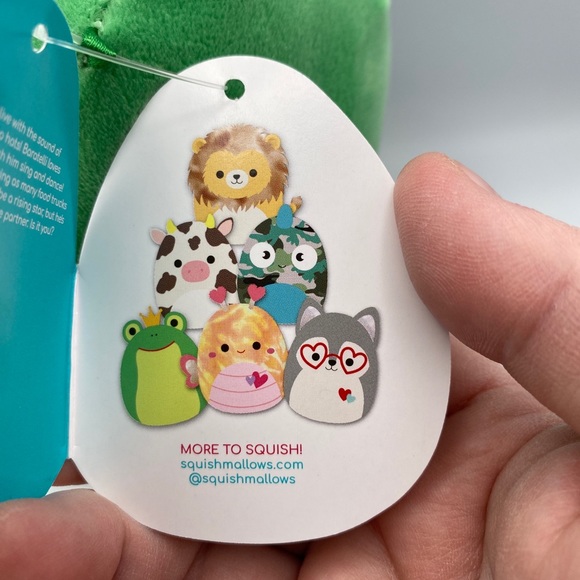 Squishmallow Baratelli Green Frog Prince Crown Walgreens Edition 5" Plush Toy - Picture 5 of 7